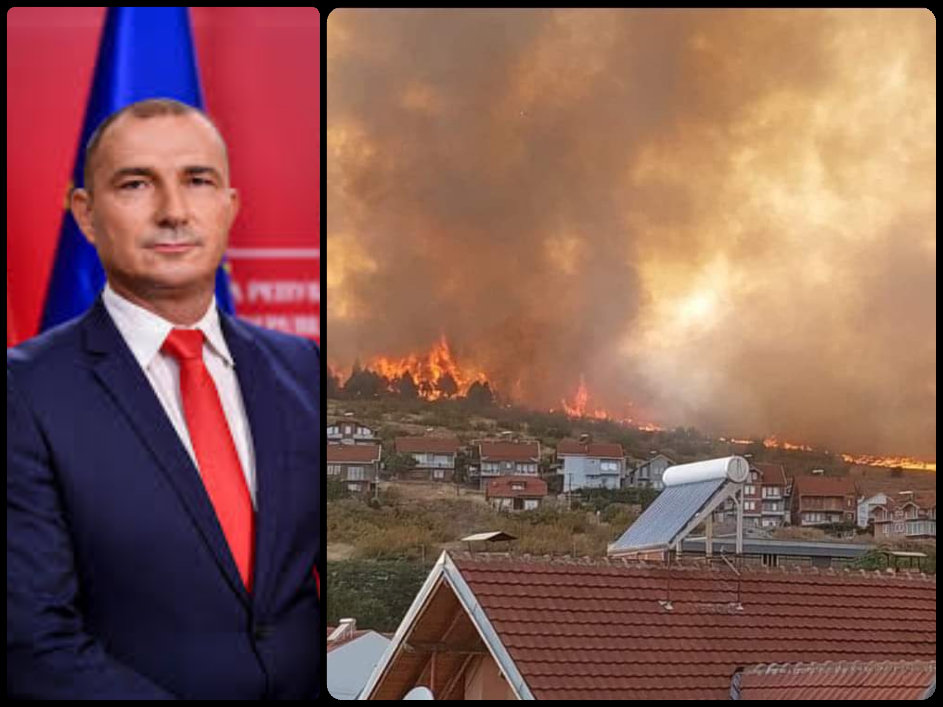 „Нека гори се, важно е да нема човечки жртви“, рече Ангелов