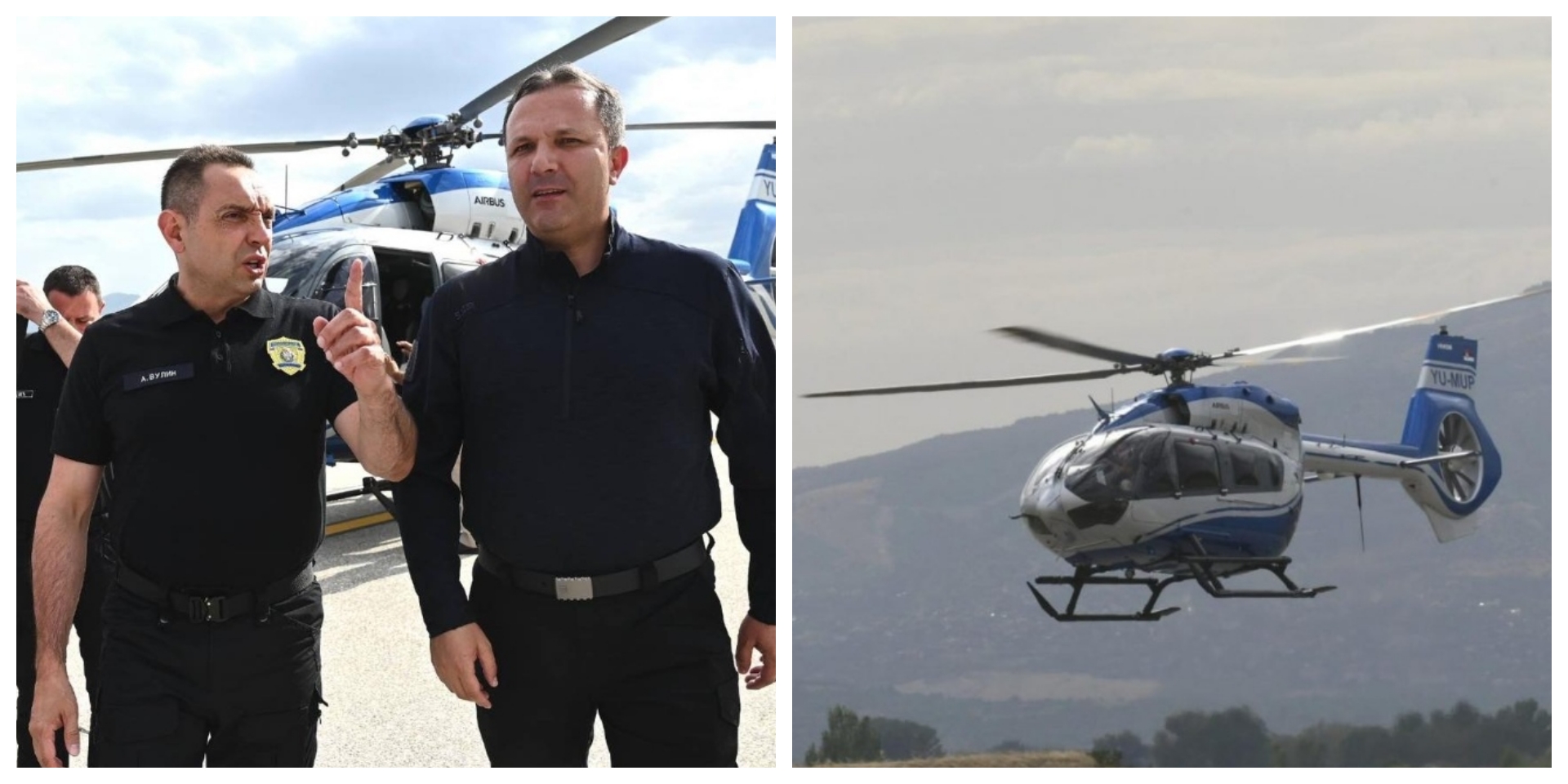 Дојде Вулин да не спacува: Со хеликоптерите пристигнаа и српски експерти за спpaвување со пожapи