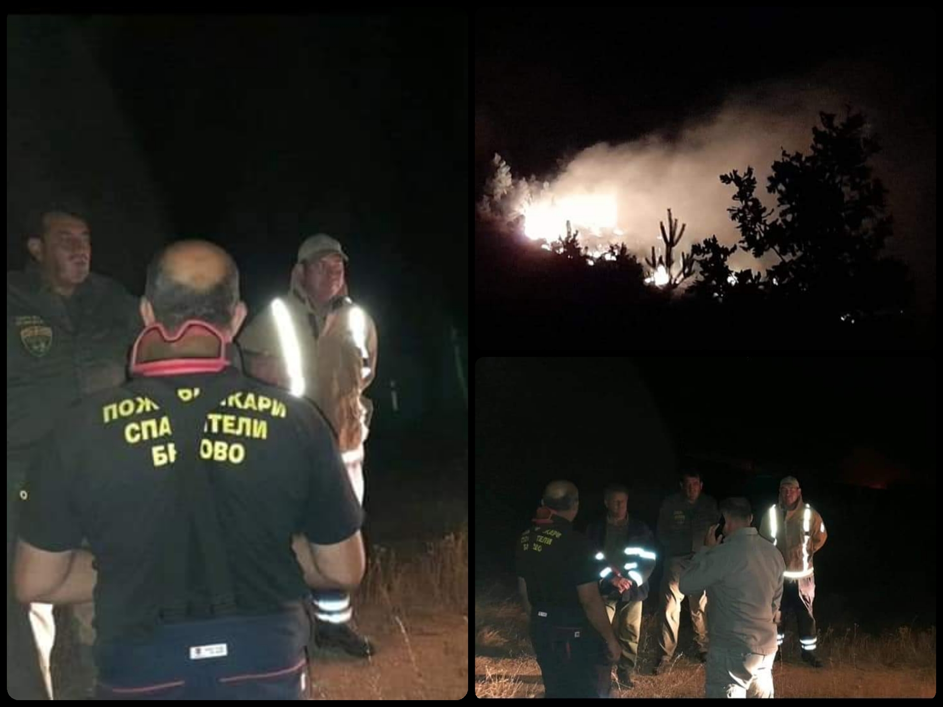 Нема сон за дежурните екипи и локалното население кои се борат со огнот во  Будинарци