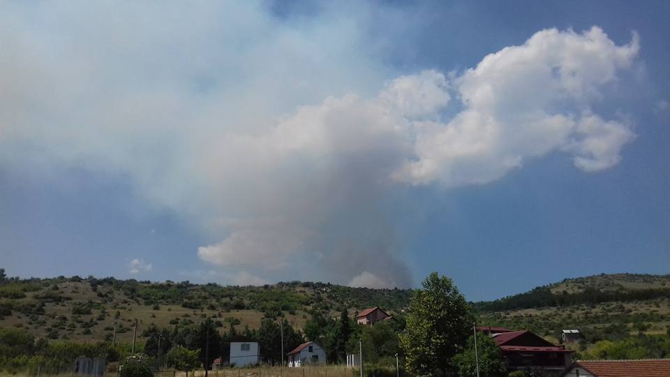 И во Кучково ПОЖАР- Без капка вода сме, ако огнот се прошири, ЌЕ ИЗГОРИМЕ ЖИВИ❗⚠️