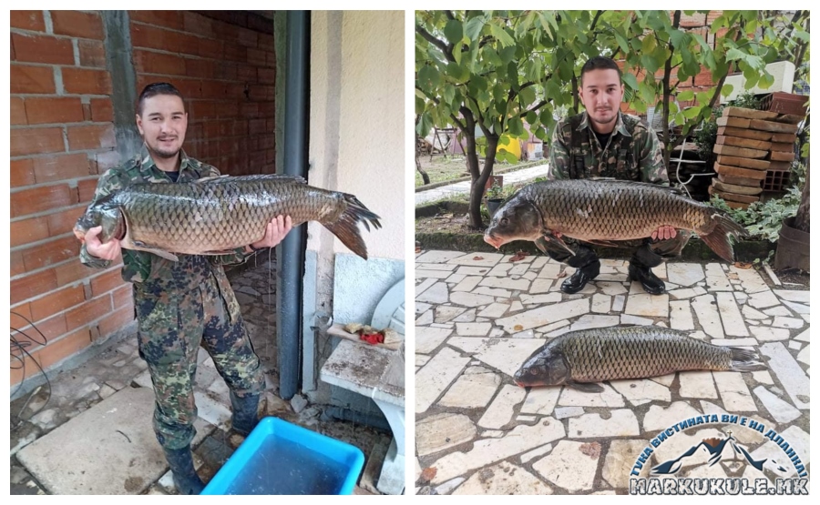 (Фото) Уловен капиталец во водите на Црна Река