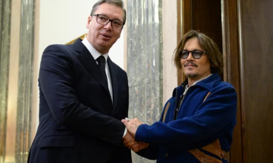 ЏОНИ ДЕП дојде во Србија и посака РАКИЈА ?