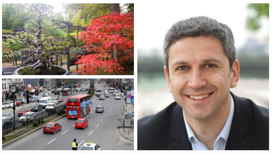 Заменик градоначалникот на Париз со македонско потекло, Најдовски, вели дека на Скопје му треба трансформација