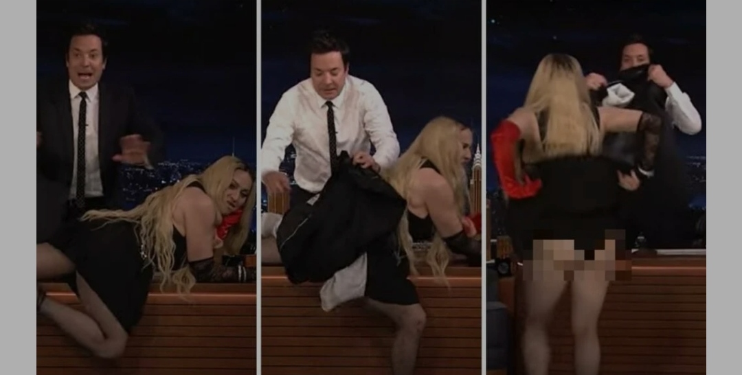 Мадона ГО ПОКАЖА ЗАДНИКОТ на сред емисија „Уметниците се тука за да го нарушат мирот“(Видео)