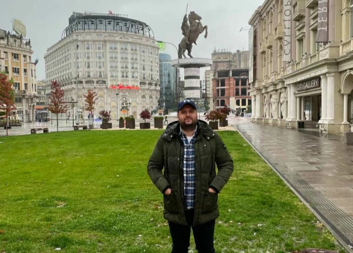 Јанко од Леверкузен: Роден во Германија, дојде во Скопје да навива за својата Македонија!