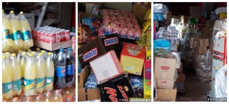 ЕВЕ ЗОШТО ПОЛИЦИЈАТА ВО КОСОВО ИЗВРШИ НАПАД ВРЗ СРБИТЕ: Конфискувани бонбони, гуми за џвакање, чоколади, сокови ?! (ФОТО)