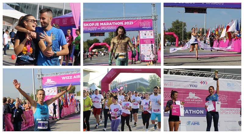 Паднаа неколку ЗАПРОСУВАЊА и срушени македонските РЕКОРДИ на скопскиот маратон (Фотогалерија)