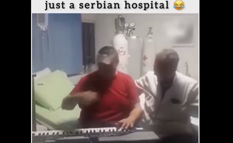 Во болница жива музика, се забавуваат пациентите :) (Видео)