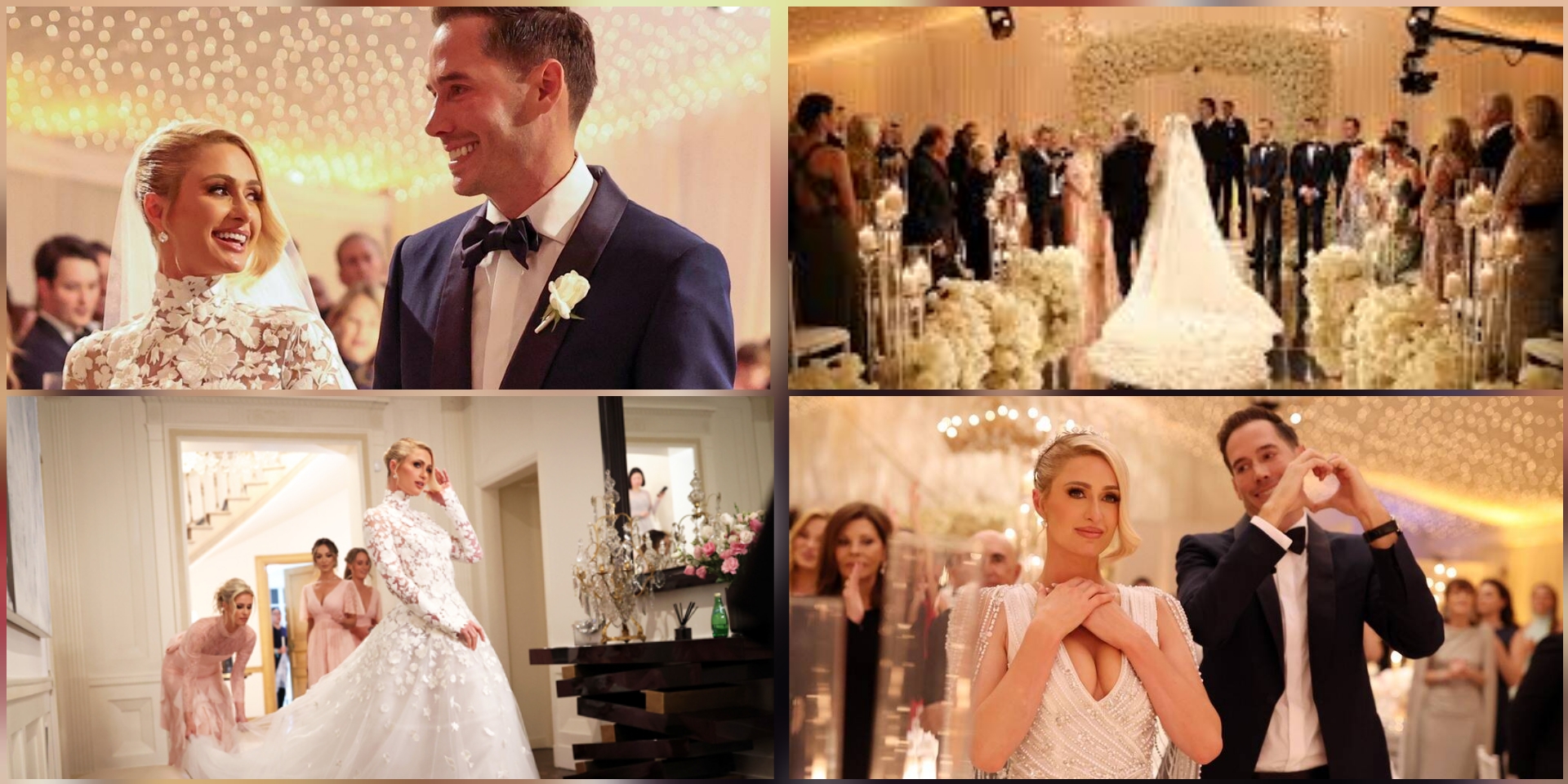 Се омажи Парис Хилтон: Како изгледаше луксузната свадба (Фотогалерија)