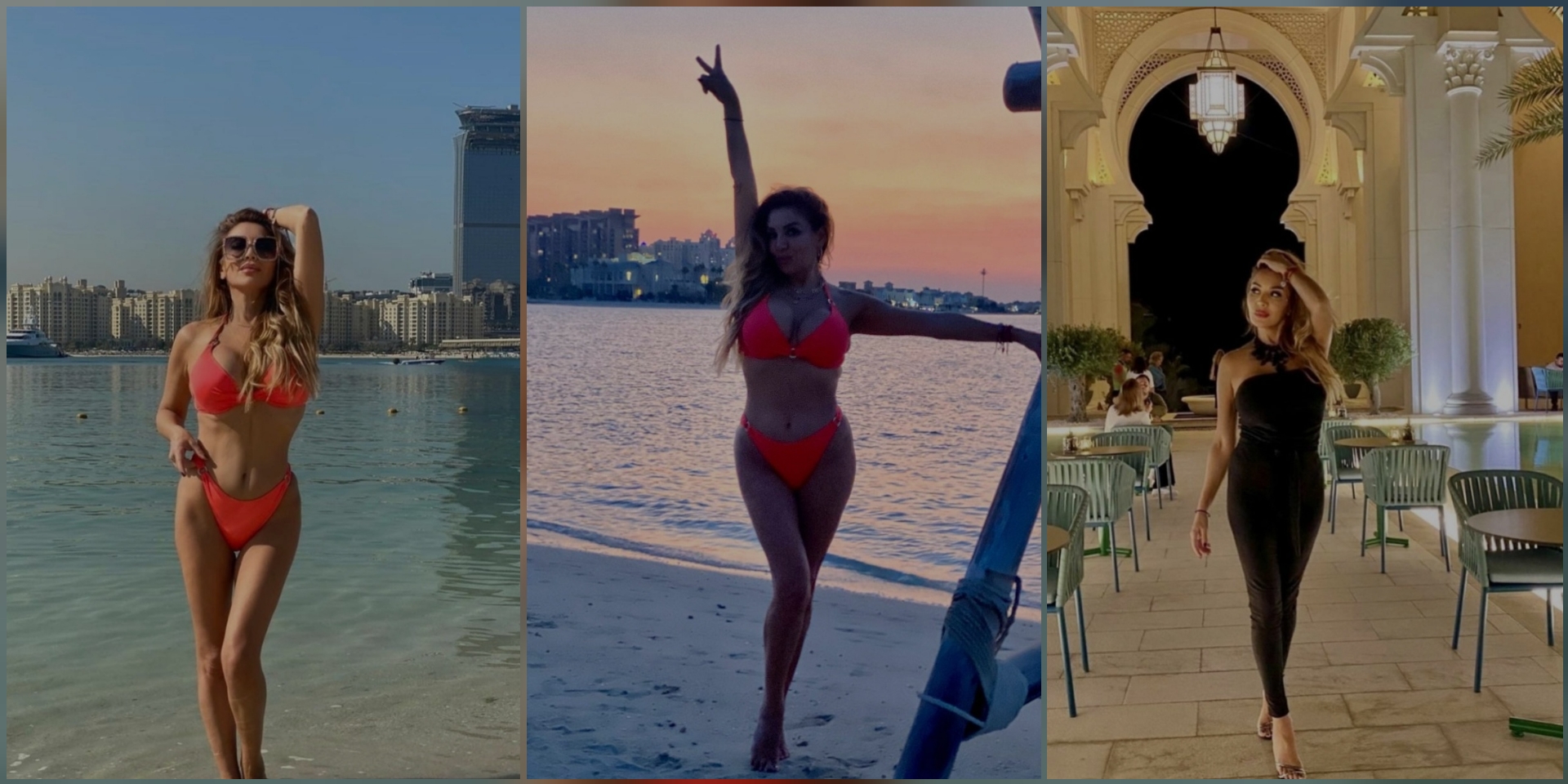 (Фото и Видео) Лила во Дубаи: „Секогаш ми е лето, дури и кога е зима“