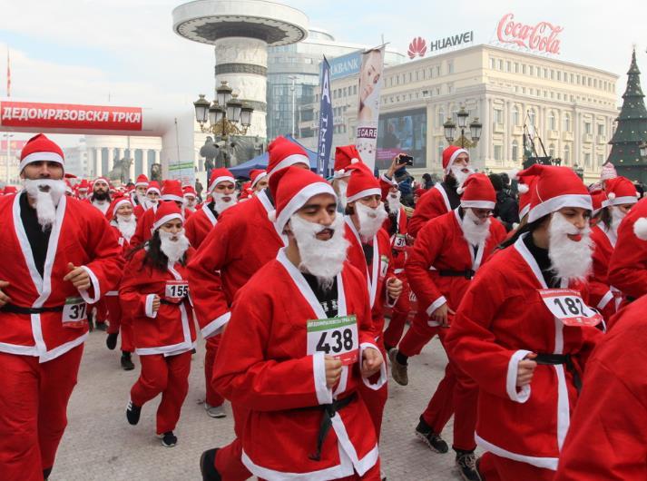 Tpкa нa Дeдoмpaзoвци вo Cкoпje