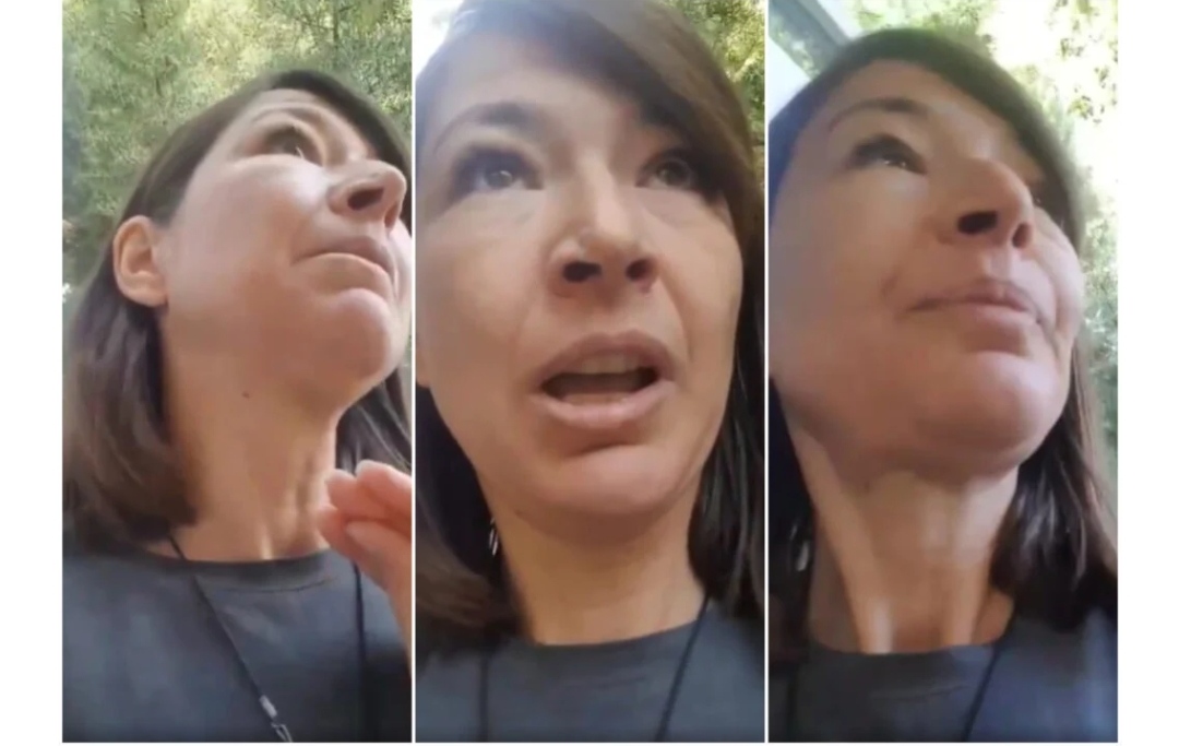 ДРАМА ПРЕД СКОПСКО УЧИЛИШТЕ: Гордана Гоџо се расправа дека нејзиното дете нема да носи маска и дека се врши геноцид! (ВИДЕО)