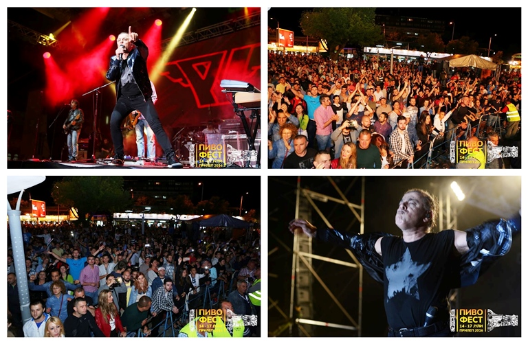 Илјадници во центарот на Прилеп ги пееја неговите хитови: Пиво Фест 2016, вечерта кога Аки Ракимовски и “Парни Ваљак” го наполнија Прилеп (Фото/Видео)