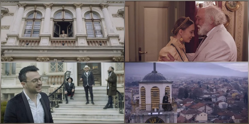 Прекрасна Божиќна серенада за младата гулабица, коледари – Пере, Лозано, Стефан и Димитар