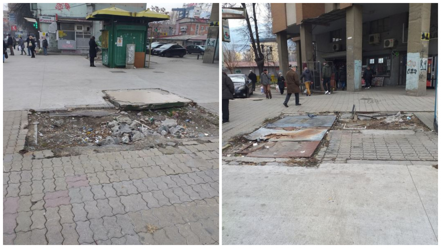 Со вакви фотки од центарот на Скопје – во Европа НЕ!