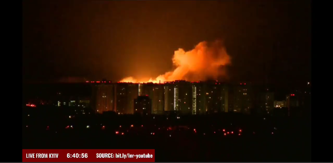 (Видео) Огромна експлозија во Киев: За што станува збор?
