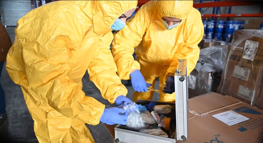 (Видео) МРВ објави снимка: Запленето неверојатно количество дрога – еве што се случувало на скопскиот аеродром