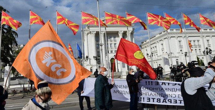 ОД 26 АПРИЛ СЕКОЈ ДЕН НА ПРОТЕСТ: КСС излегува на улица доколку Владата не ги исполни нивните барања