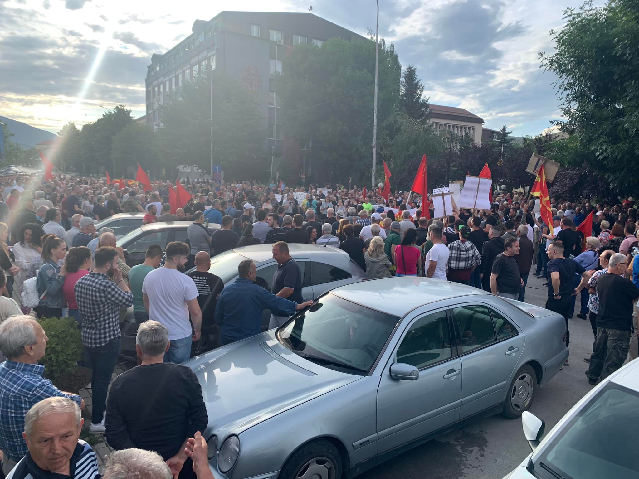 Протест за Ламбе во Битола (Видео)