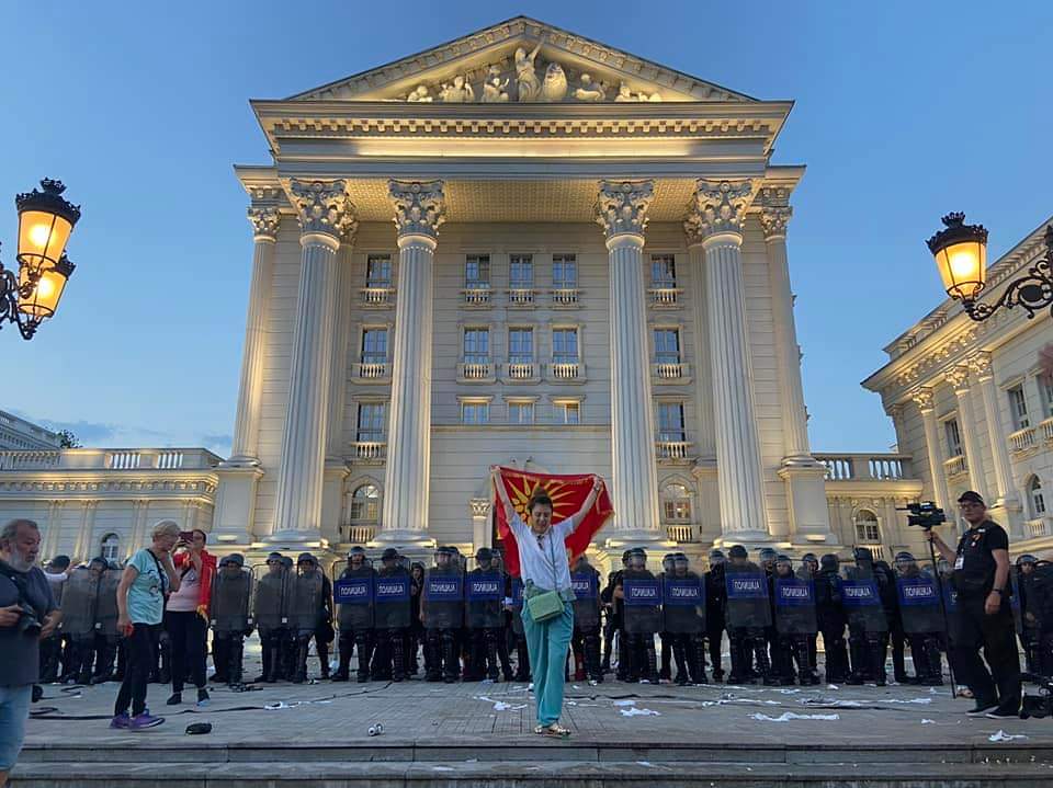 Сопственичка ги пуштила вработените на протест – Џабе ми е се ако немам татковина