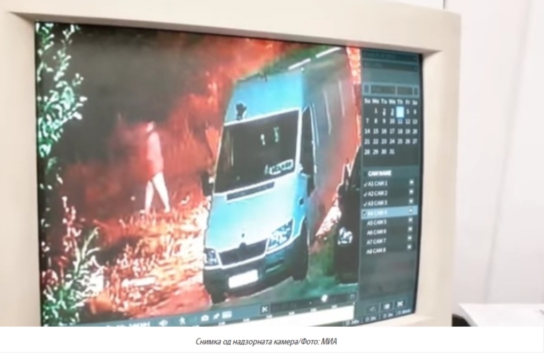 Жена ЗАПАЛИ ВОЗИЛО во Делчево, снимена е од надзорна камера