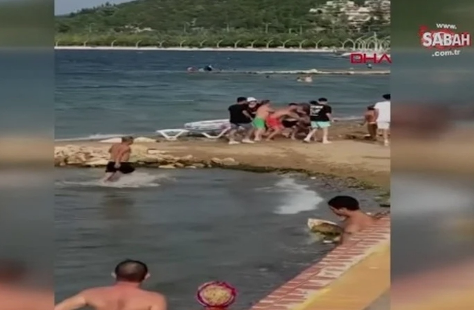 (Видео) МАСОВНА ТЕПАЧКА секој со секого, му ја сликал жената на плажа !