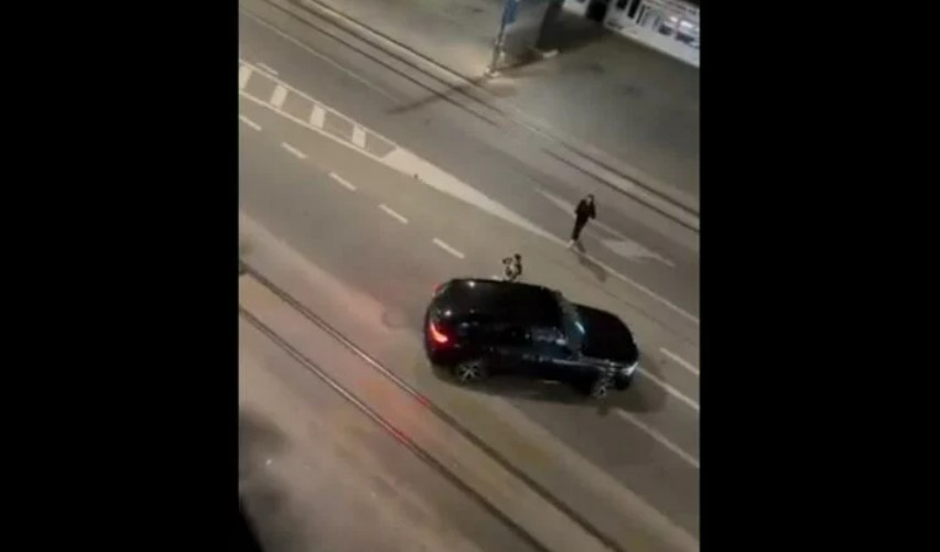 ШОК ВИДЕО: Марија Шерифовиќ УРЛАЛА на сред улица