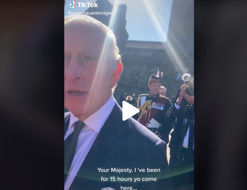 Репортер го прашува кралот: Ваше височество чекав 15 часови? Доби неочекуван одговор … (Видео)