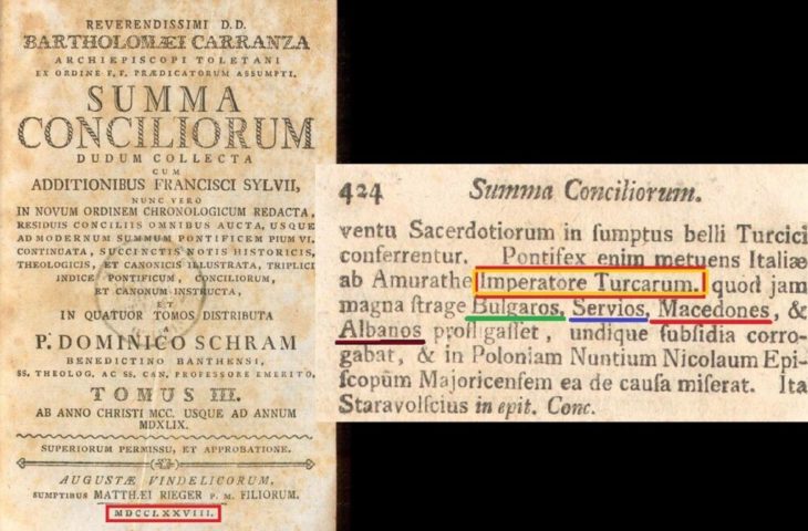 Пронајден документ: Македонците се наведени како  посебен народ во 1778 година