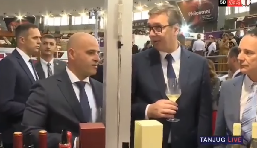 (Видео) Ковачевски “прича” српски “у Београду”