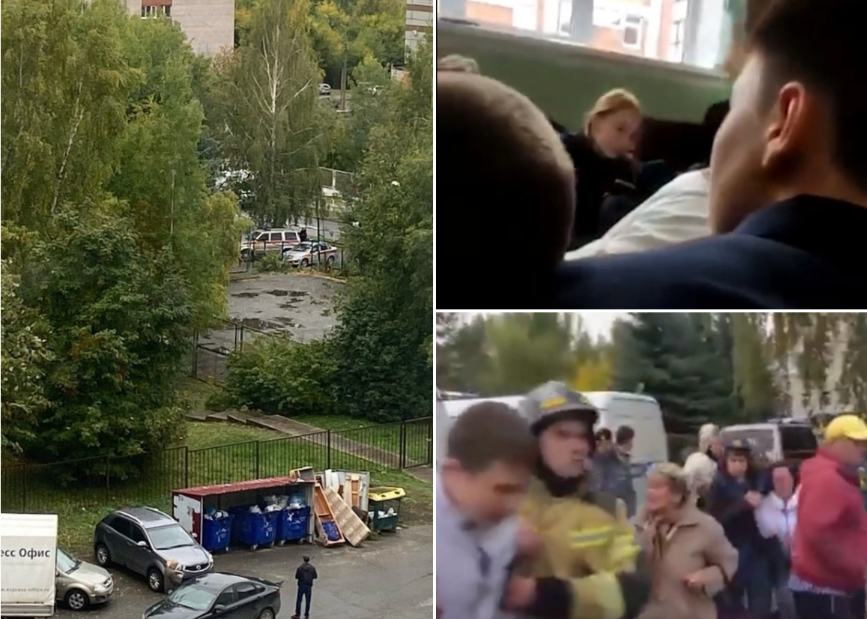 Убиен терористот во Ижевск: Најмалку шест жртви, меѓу кои и деца (Видео)