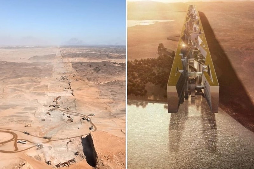 Во Саудиска Арабија се гради МЕГАГРАДОТ НА ИДНИНАТА (Видео)