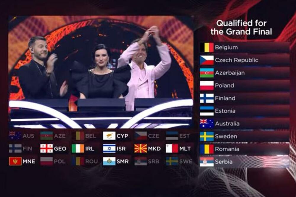 ВИДЕО: Објавен списокот на земји за Евровизија 2023 година – три земји од соседството се повлекоа