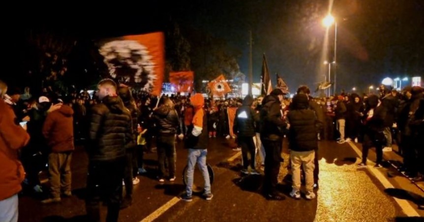 Навивачката група „Балисти“ славеше јубилеј со извици „Каурски пи*ки!“