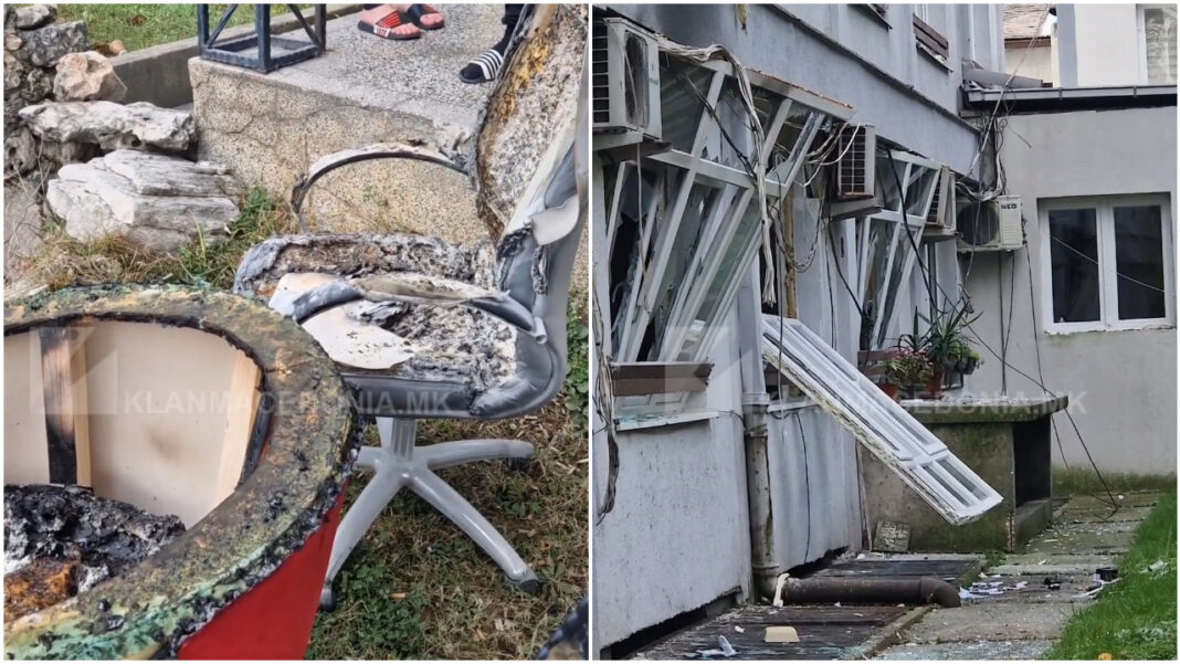 ЈА ДЕМОЛИРАЛ СО СЕКИРА, па ја ЗАПАЛИЛ КАНЦЕЛАРИЈАТА НА ДИРЕКТОРОТ – Хаос во студентскиот дом „Пелагонија“