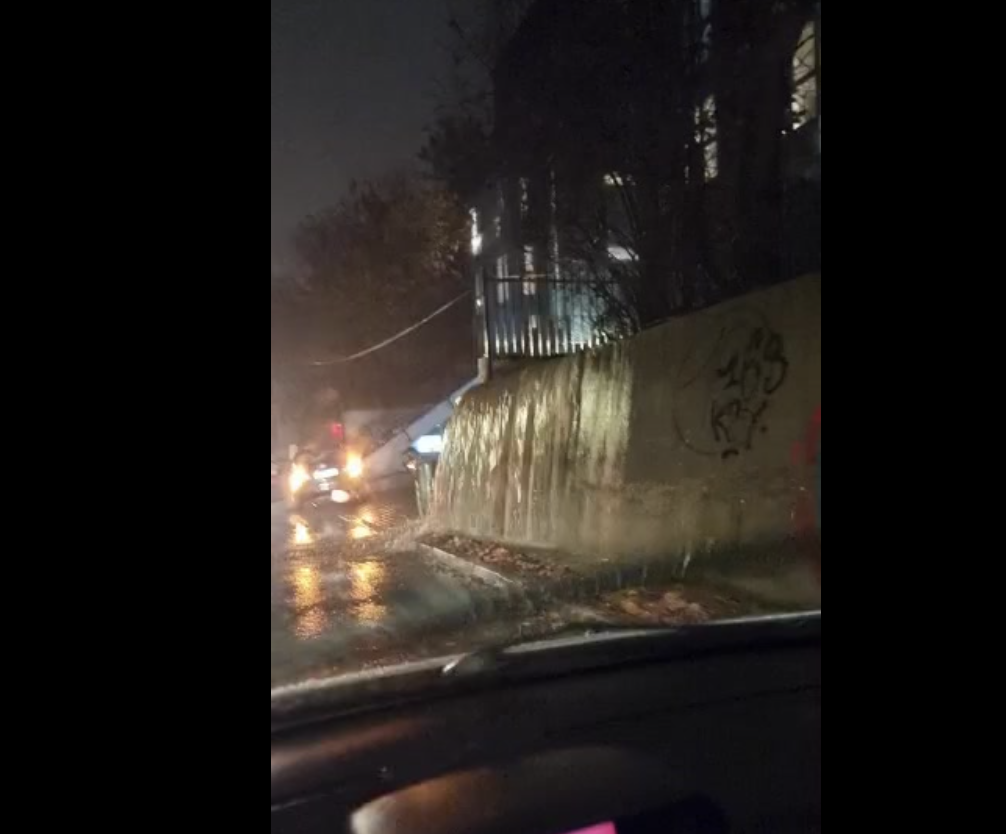 Водопад во Скопје (Видео)