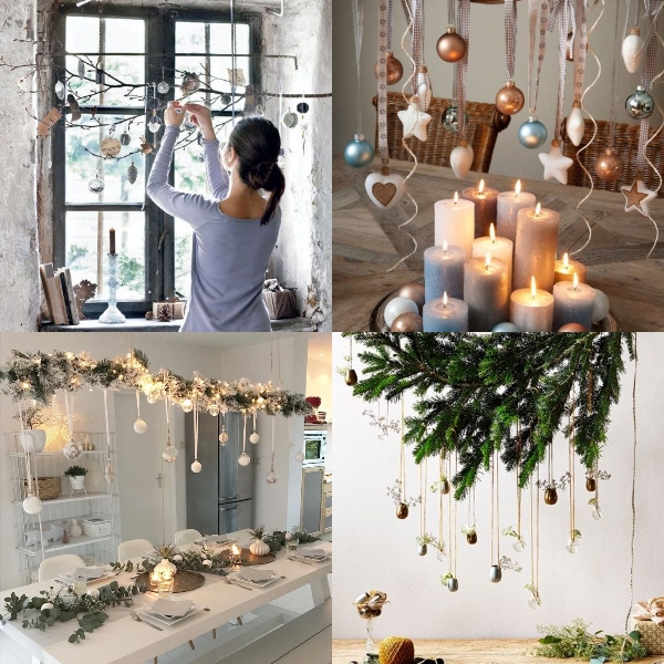 Новогодишно украсување на домот без елка