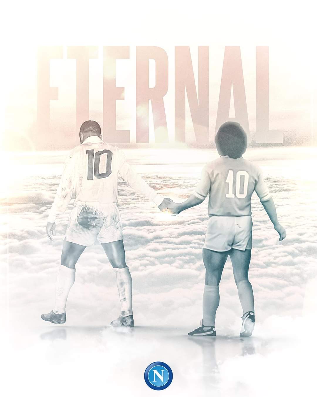 Пеле и Марадона: Од денеска таму горе е фудбалско шоу! (ФОТО+ВИДЕО)