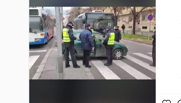 Кој МАЛЕР ја има фатено скопјанкава – Во сред блокада, КАЗНА да ти пишат (Видео)