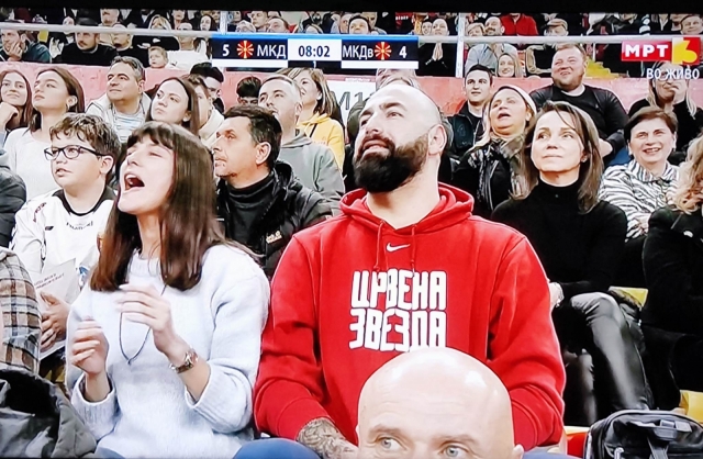 (Фото) Навивачите со дрва и камења по Антиќ: Македонски леб јаде за да навива за Ѕвезда, ДНО!