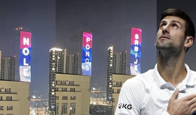 (ВИДЕО) Пркосен и горд, истраен – НАЈДОБАР ! Како Србите му се заблагодарија на Новак?