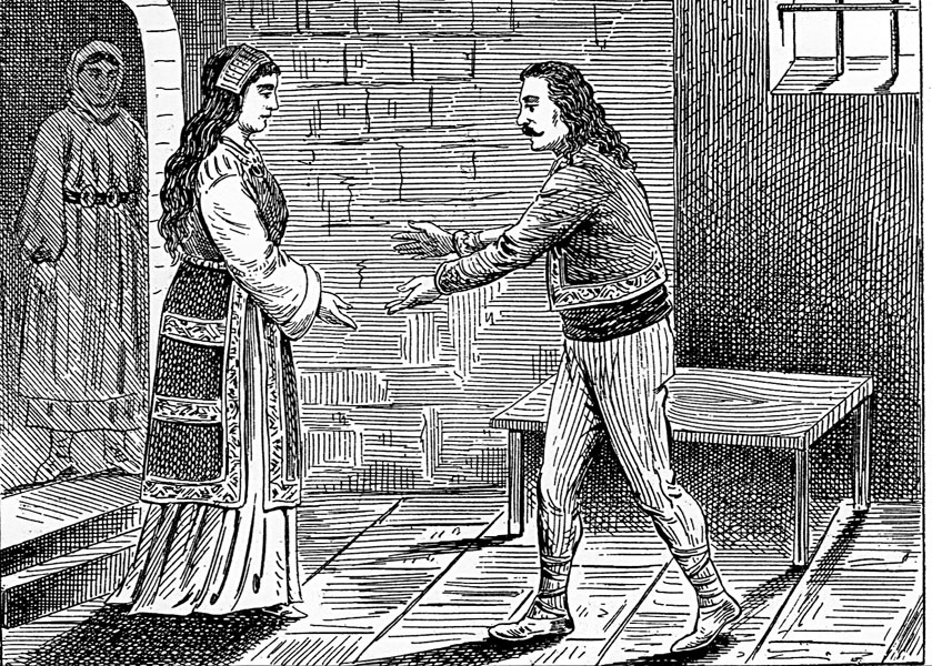 Љубовната приказна на кнезот Владимир и ќерката на Цар Самоил, Косара – живееја во љубов, слога, служејќи му на Бог