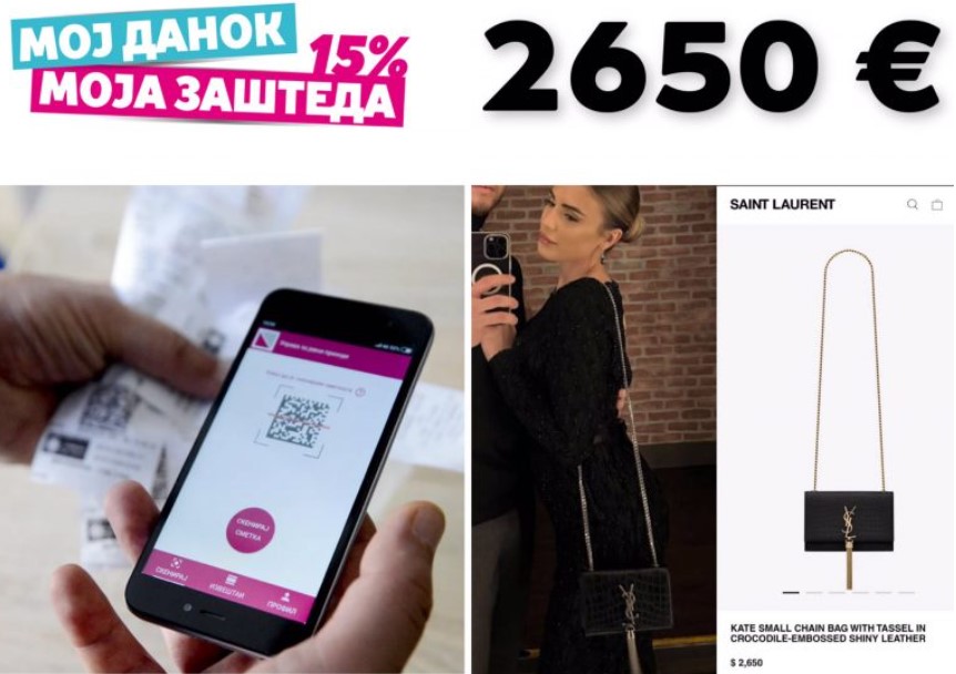 Ќерката на Заев со крокодилска ташна од 2650 евра – „Биди Александра, скенирај сметки“ (ФОТО)