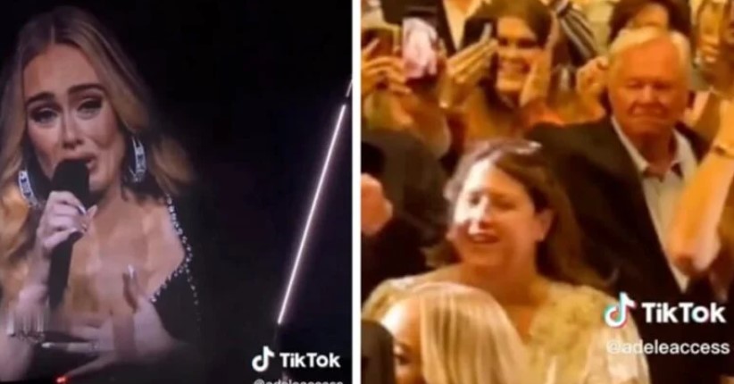 Адел се расплака на сред концерт (ВИДЕО)