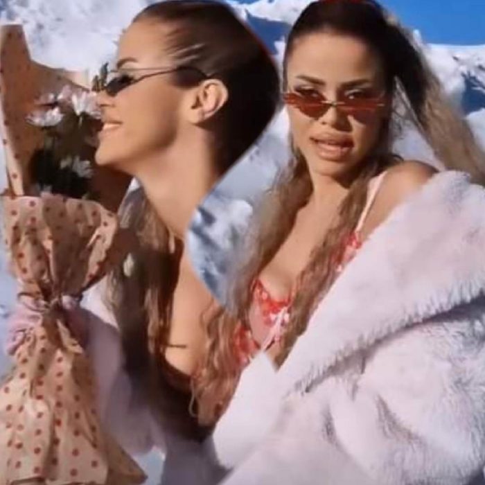 Кристина Димитри разголена во секси долна облека на снегот: Еротското издание максимално сексапилно (Фото)