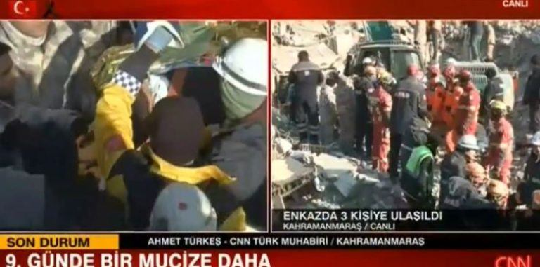 Две лица СЕ СПАСЕНИ денеска, деветти ден од земјотресите во Турција