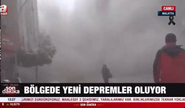 НОВ ЗЕМЈОТРЕС ОД 7.8 СТЕПЕНИ – НОВИНАРИТЕ БЕГААТ И ВРИШТАТ ! (ВИДЕО)