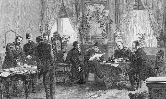 НА ДЕНЕШЕН ДЕН – Во Сан Стефано е склучен мировен договор со кој Русија на Бугарија и ја подарува Македонија