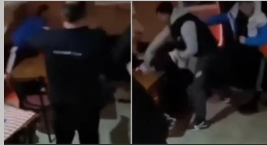 ВОЗНЕМИРУВАЧКО ВИДЕО: Во тепачка човек со стол го удираат по глава, лекарите се борат за неговиот живот