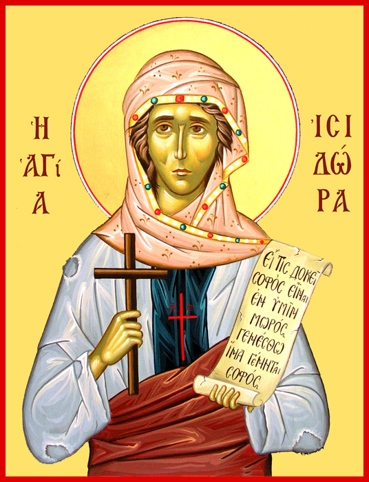 Преподобна Исидора Јуродива